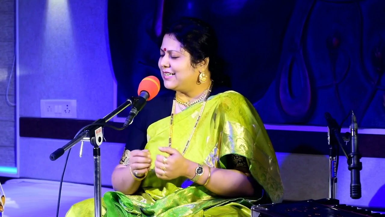 ABANTI BHATTACHARJEE SINGING  PURAB ANG GAYAKI-THUMRI-TAPPA-CHAITI & DADRA CURATED BY MIHIR THAKORE