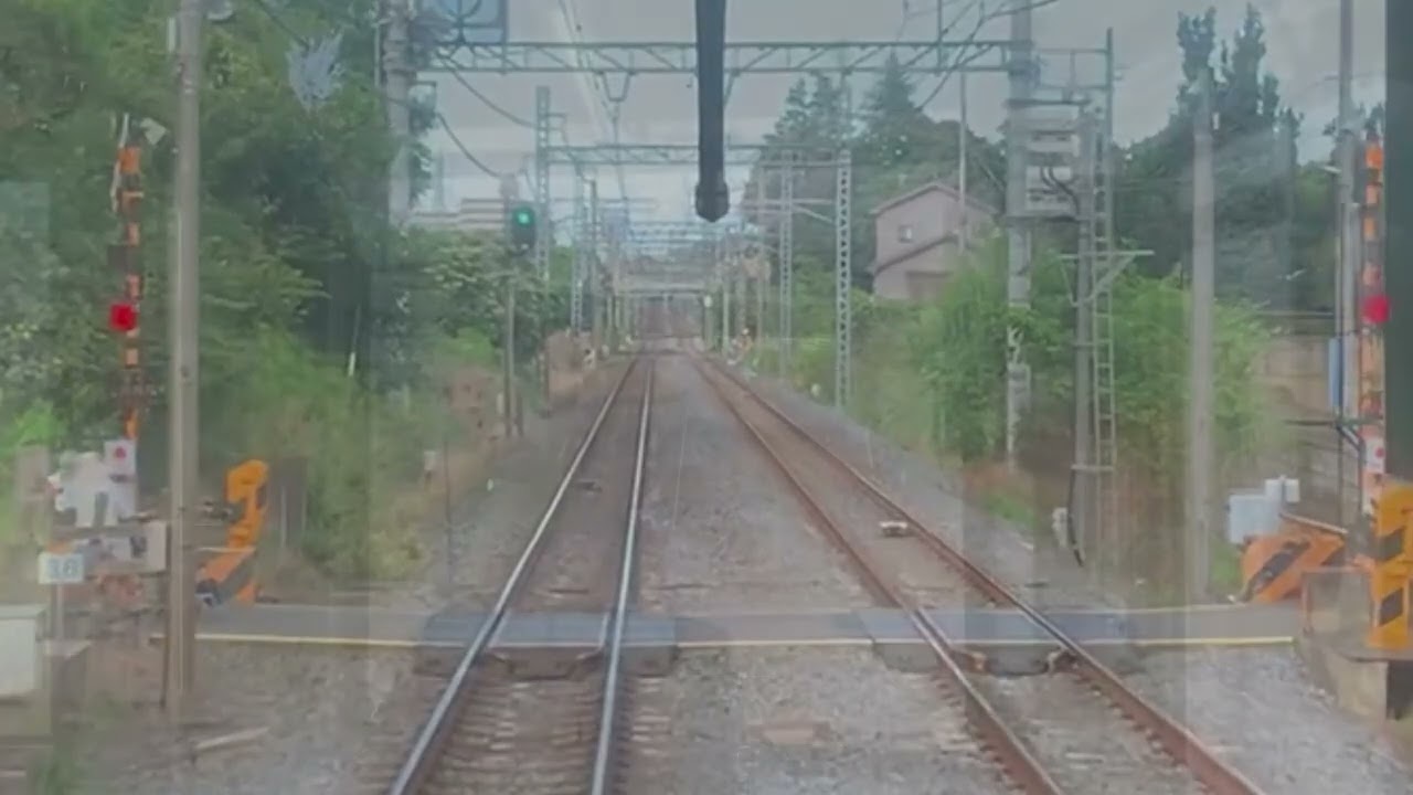 [緊急停止！]踏切非常ボタンがおされた～東武野田線七里駅から岩槻駅