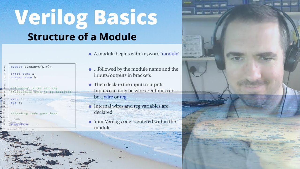 Verilog Basics - STRUCTURE of a Verilog Module | Starting out in Hardware Description Language (HDL)