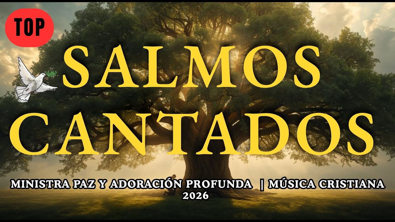 SALMOS CANTADOS para ORAR y DESCANSAR en DIOS 🕊️ | Música que MINISTRA PAZ y ADORACIÓN PROFUNDA 🎶