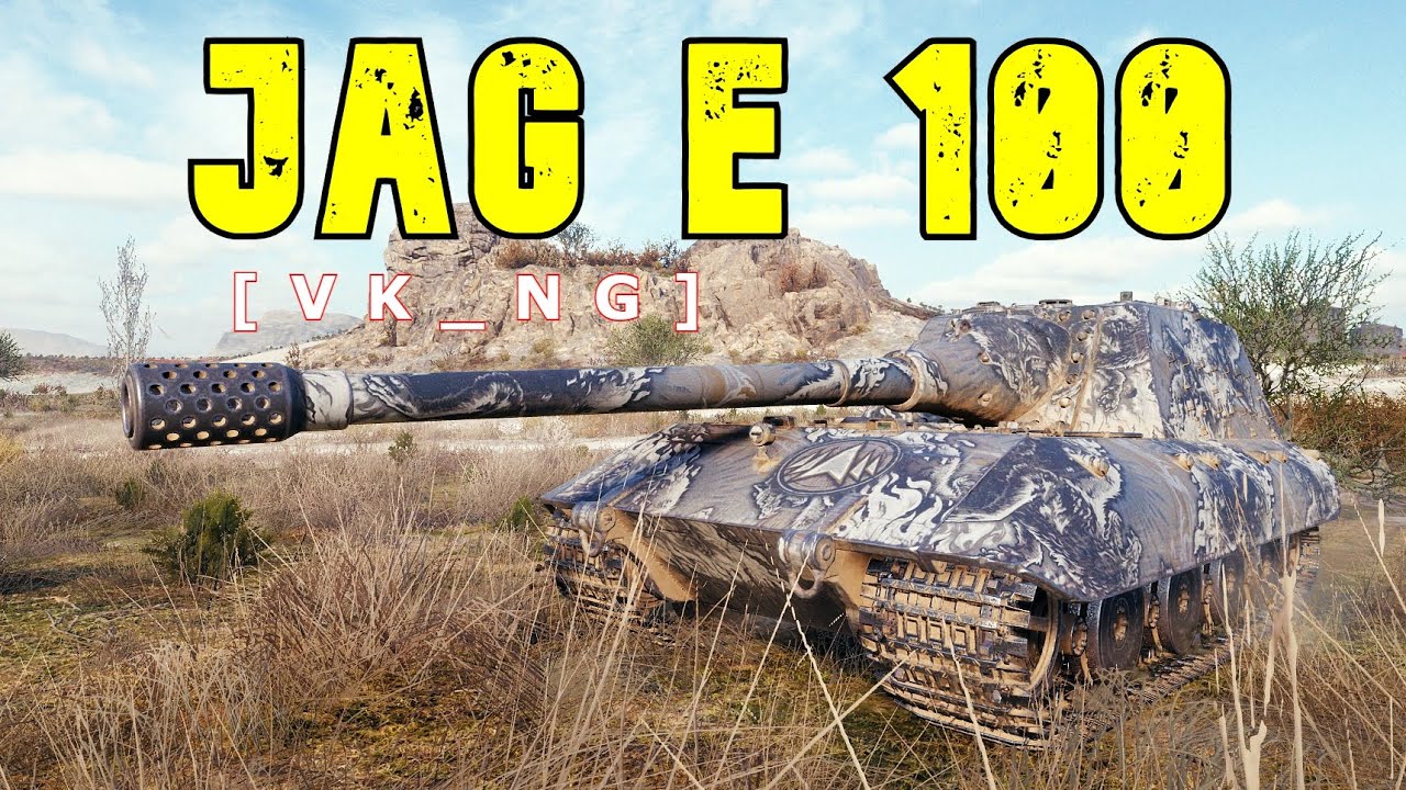 World of Tanks Jagdpanzer E 100 - 7 Kills 10K Damage