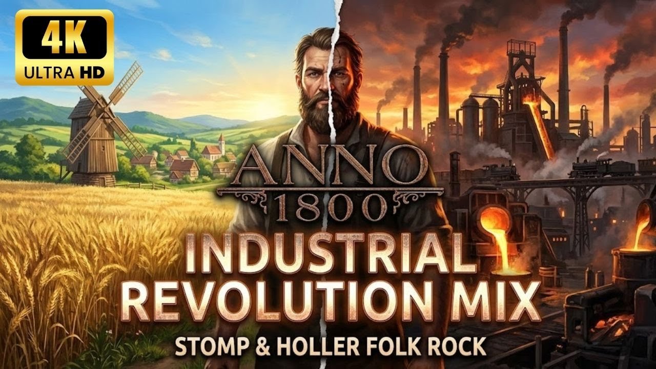 Songs to Build an Empire To 🛠️ | Industrial Stomp & Holler Rock Mix | Atmosferic Game Playlist