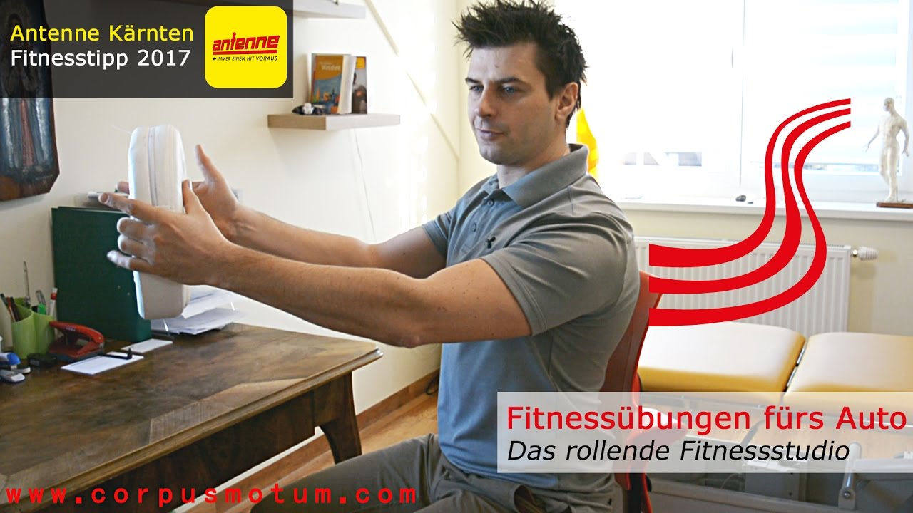 Fitnessübungen fürs Auto | Antenne Kärnten Fitnesstipp