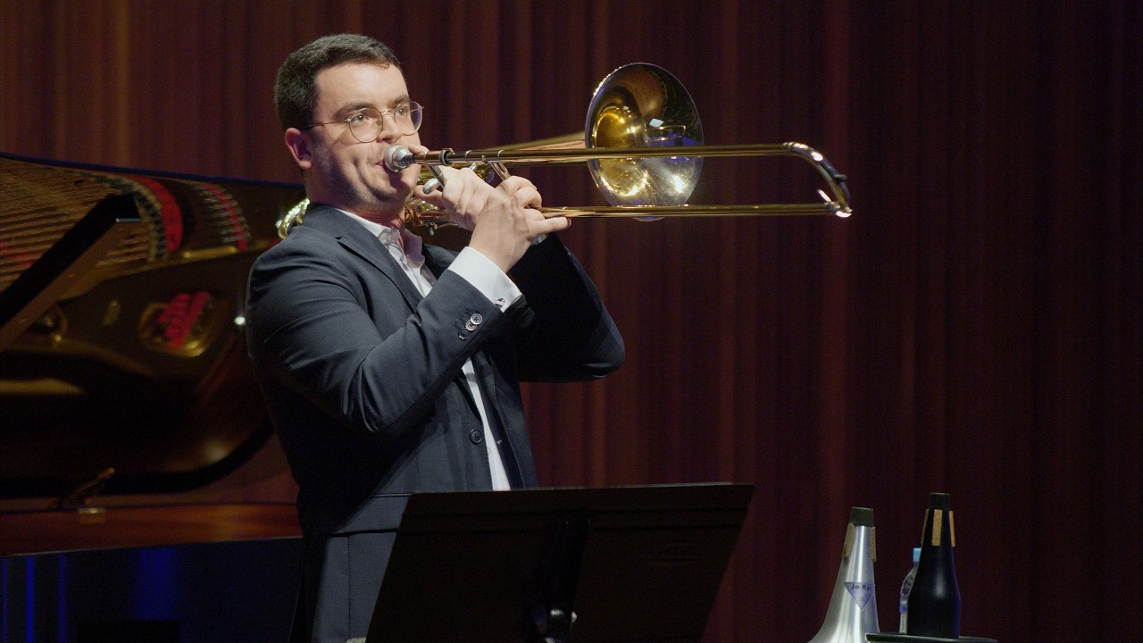Alejandro Arias hace un recorrido por la música francesa dedicada al trombón en el Conservatorio