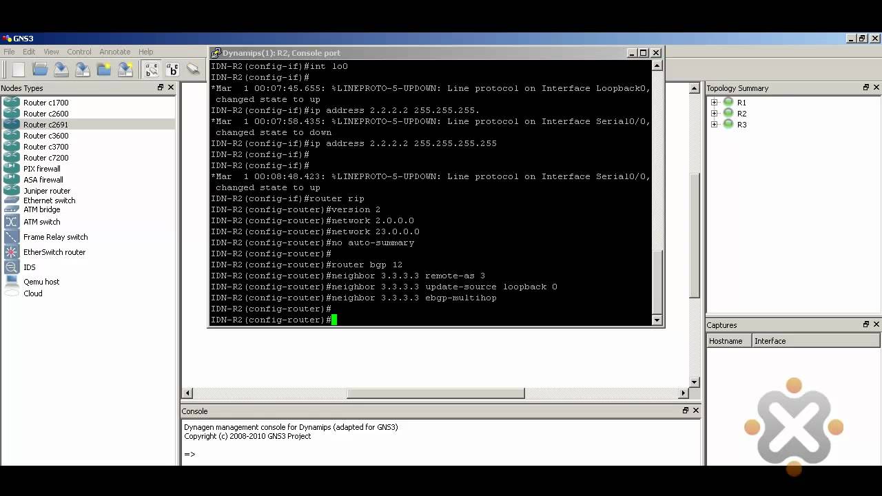 Lab 4. eBGP Loopback - eBGP Multihop