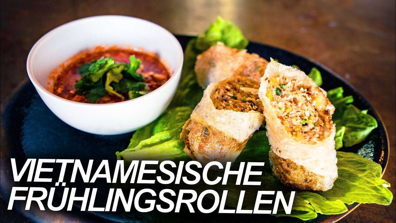 Frühlingsrollen selber machen | Mit Hackfleisch Füllung | by Bernd Zehner