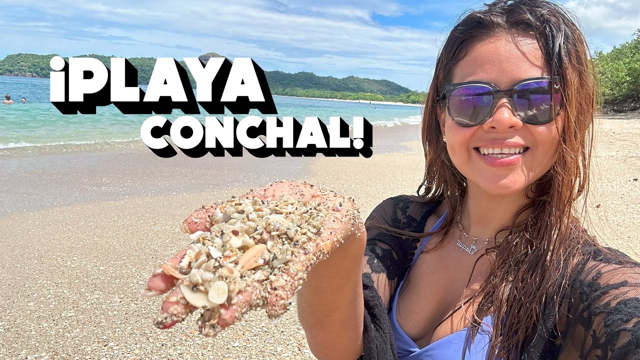 La playa más bonita de Costa Rica 🇨🇷 playa conchal