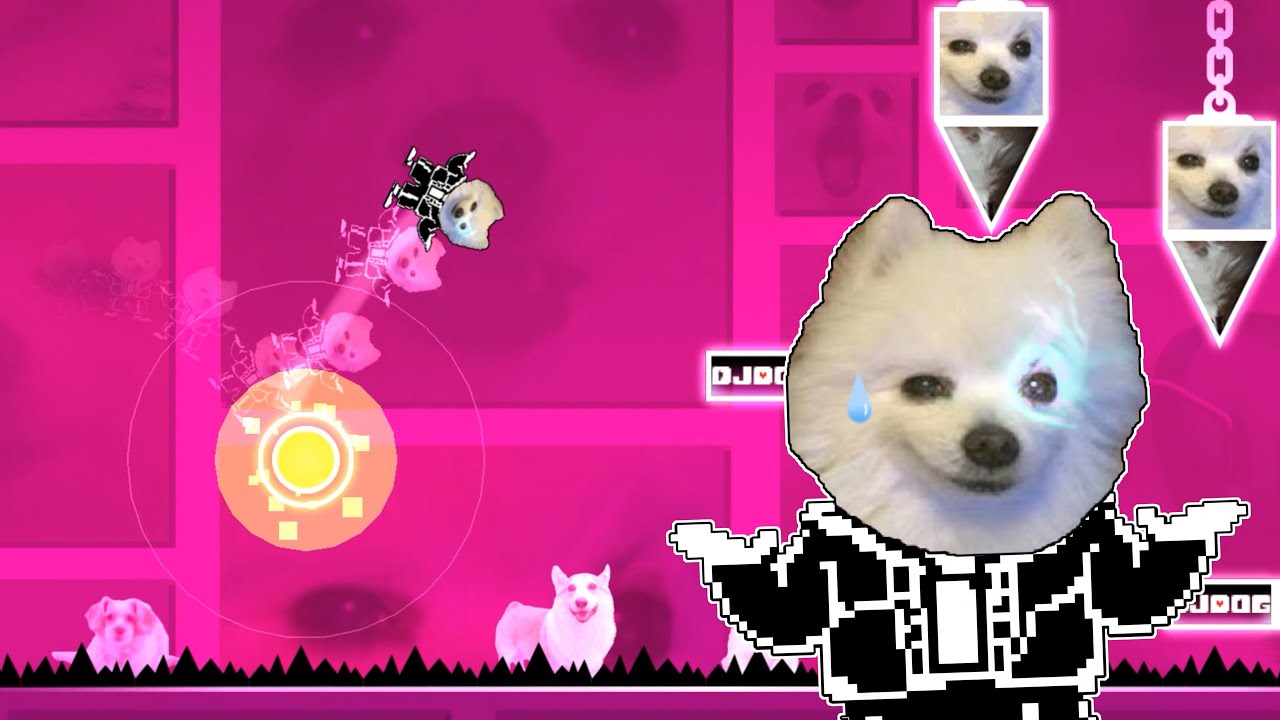 지오메트리 개쉬 #3 | Geometry Dash #3 - Borkergeist (Dog Version)