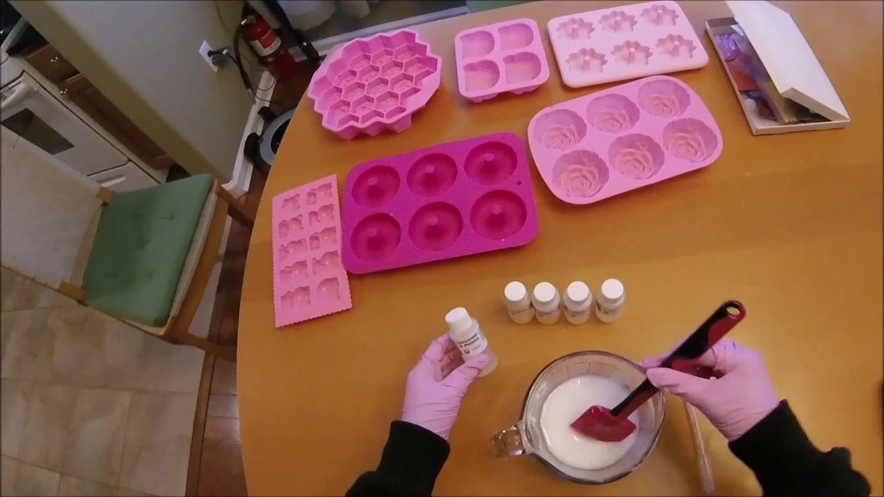 Soap By Winsome - How to make Melt and Pour Soap + Paint Soap with Mica