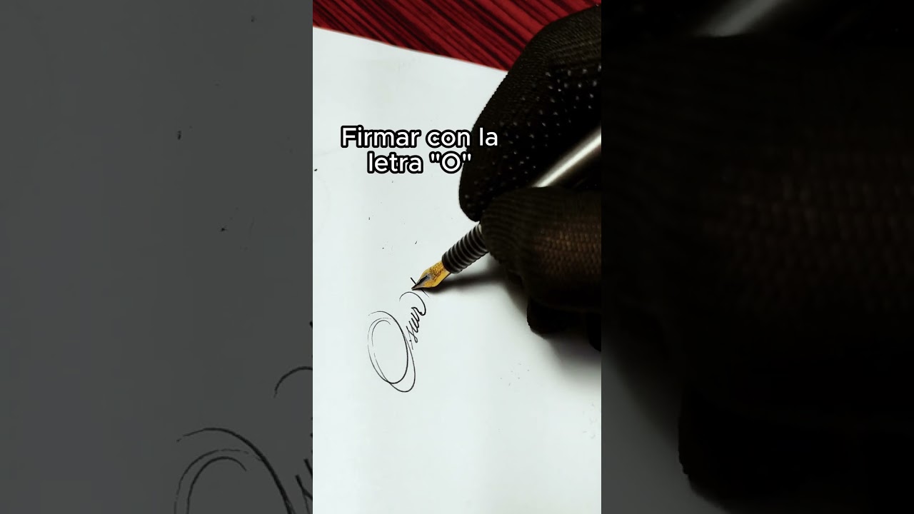 ✍️ C&oacute;mo Hacer una Firma con la Letra 