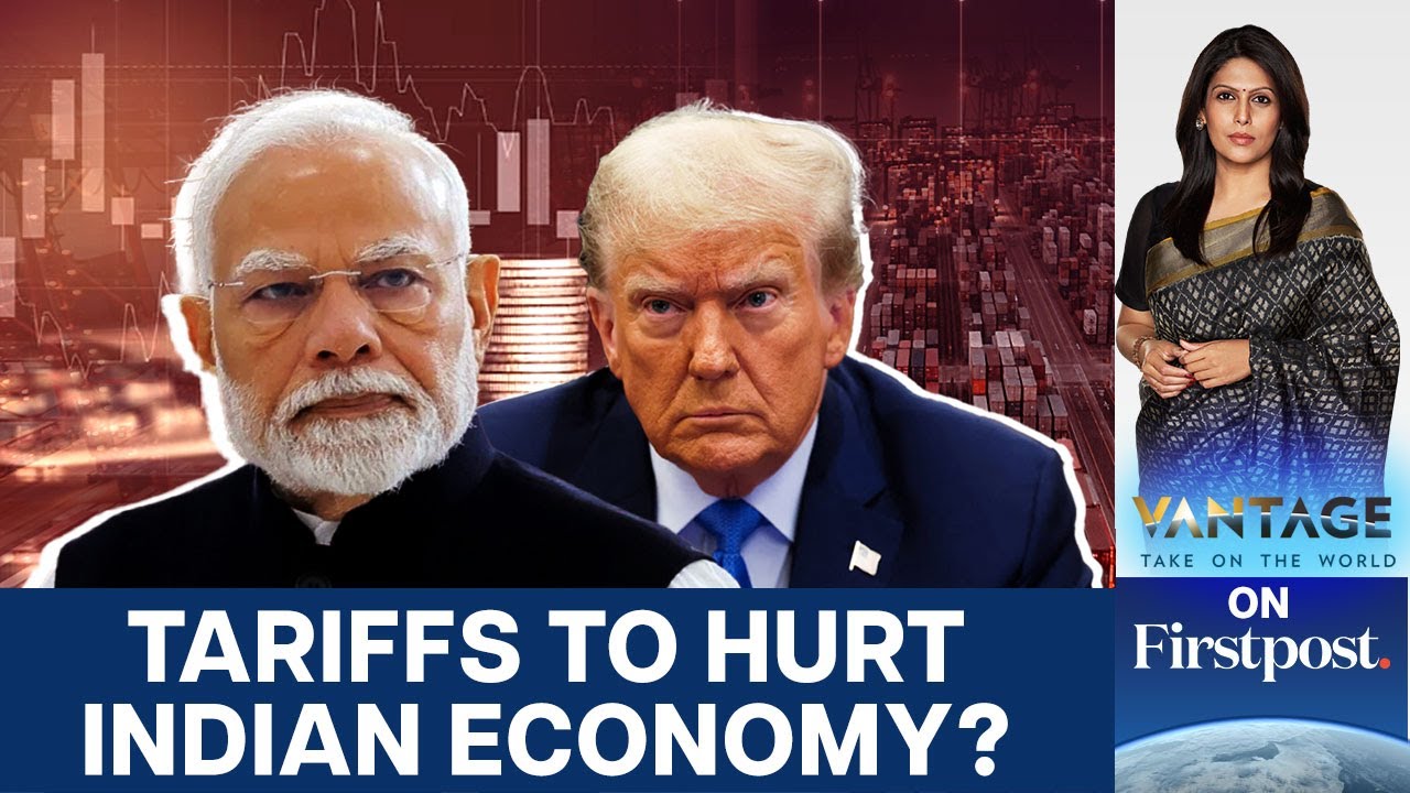 India's GDP Growth Forecast Downgraded Amid Tariff Threats | Vantage with Palki Sharma | N18G