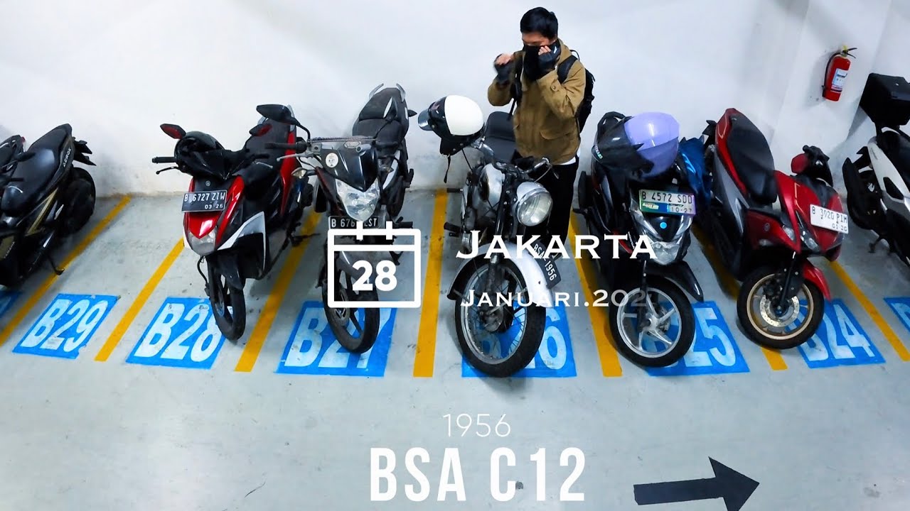 BSA C12, Motor Museum tapi enak buat harian, Pulang pergi (PP) Bekasi - Jakpus