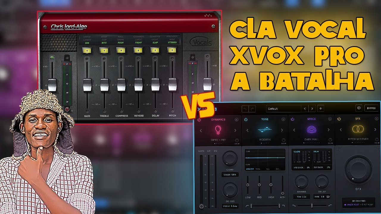 Batalha das plugins CLA Vocal vs Xvox Pro