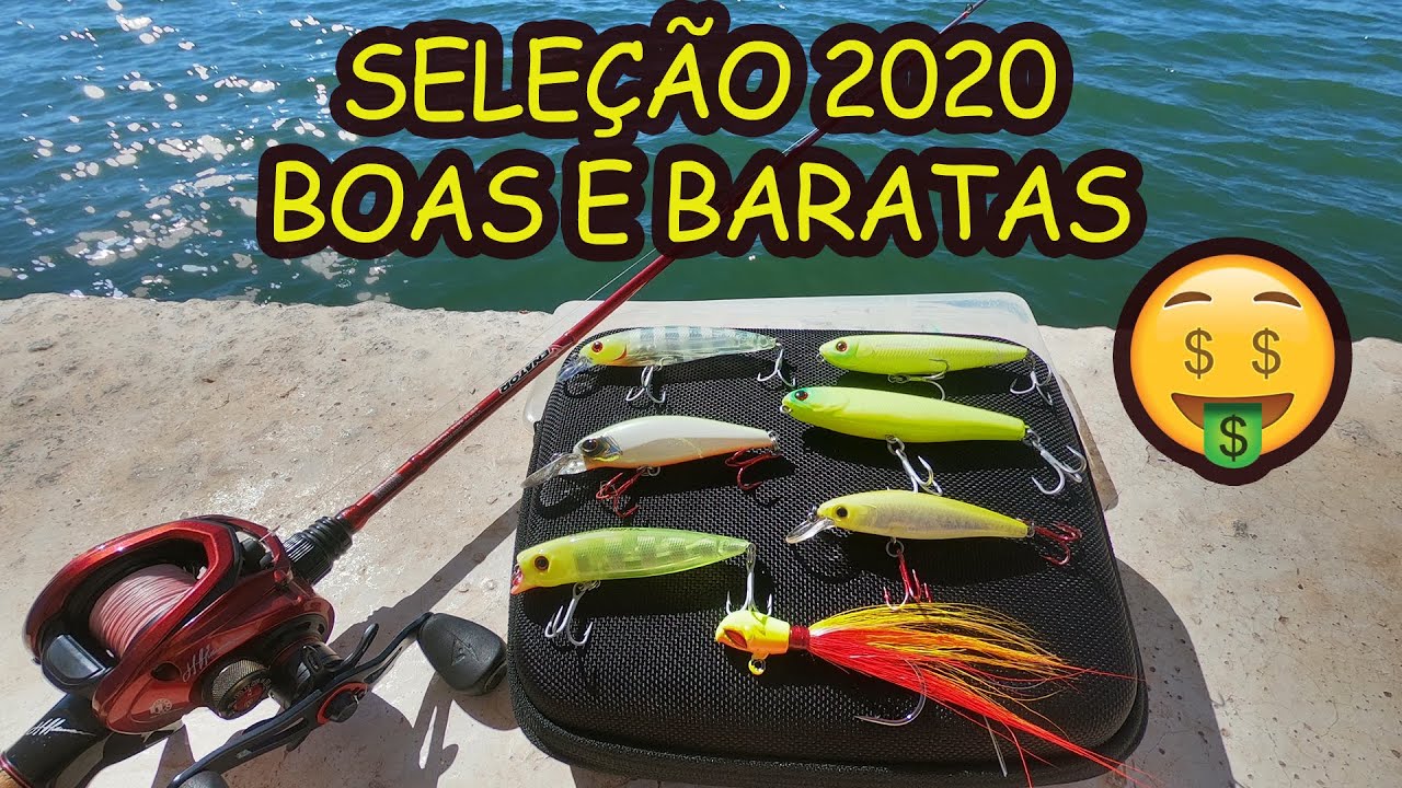 AS MELHORES ISCA PARA 2020 BOAS E BARATAS $.