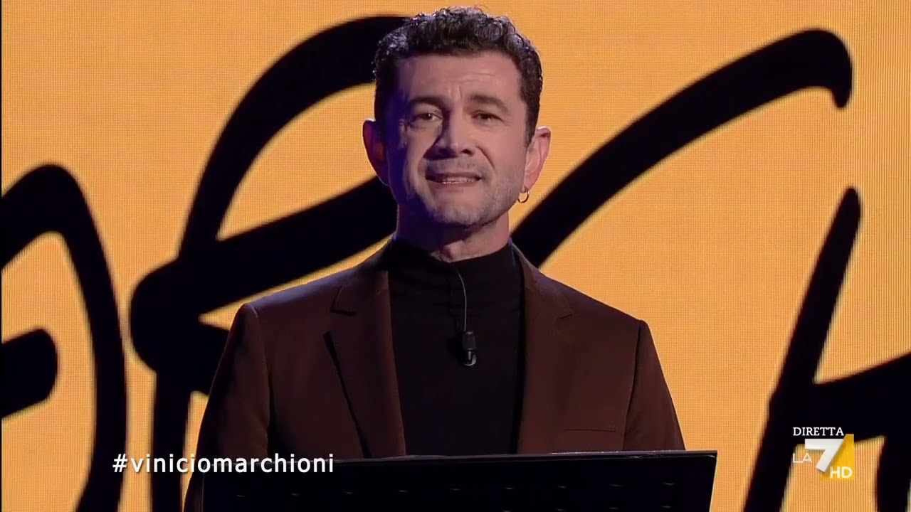 Il monologo di Vinicio Marchioni - 