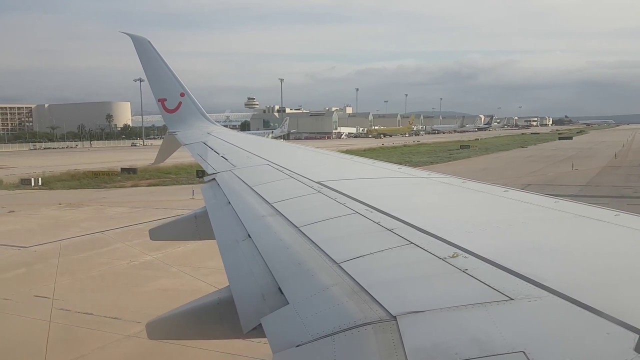 TUIfly Pushback und Takeoff Palma de Mallorca | PMI