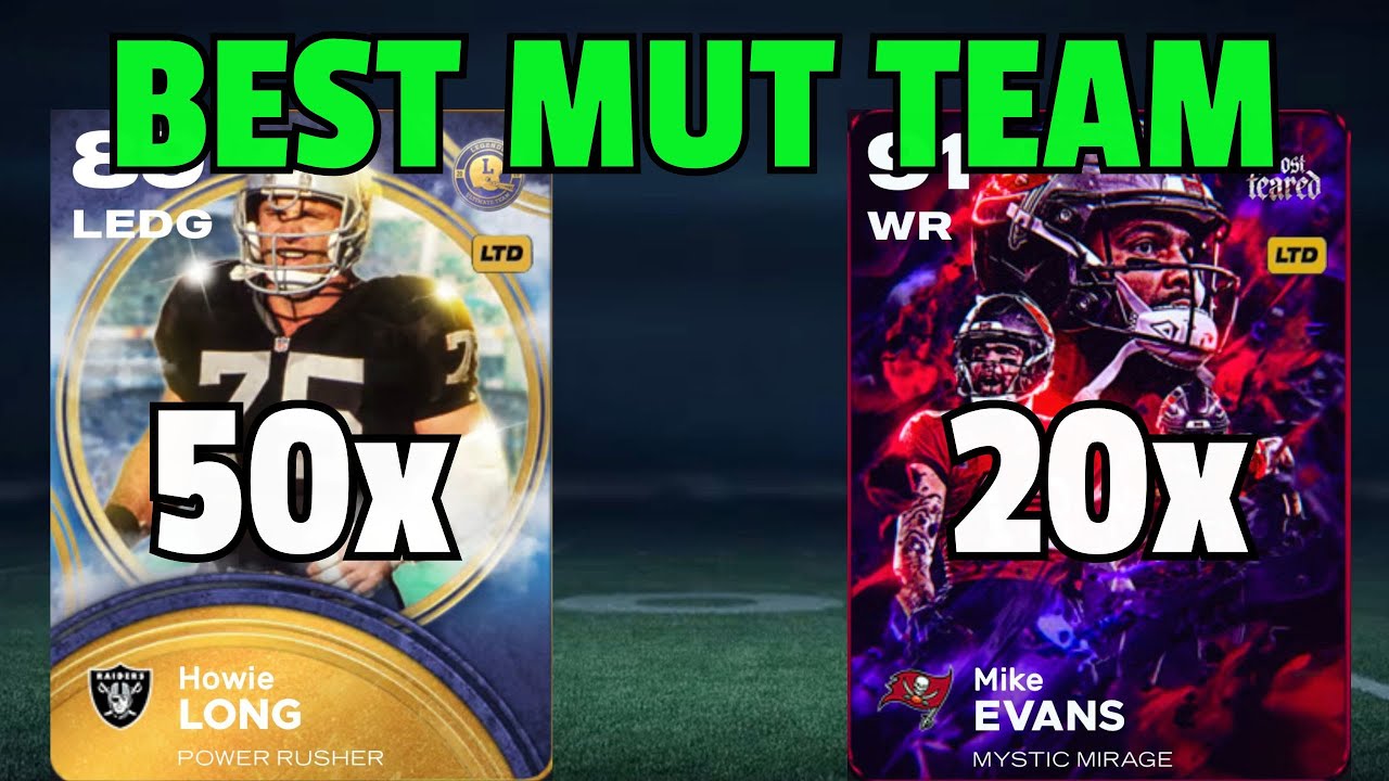 The 50 RAIDERS 20 MOST FEARED is the BEST TEAM IN MADDEN 26