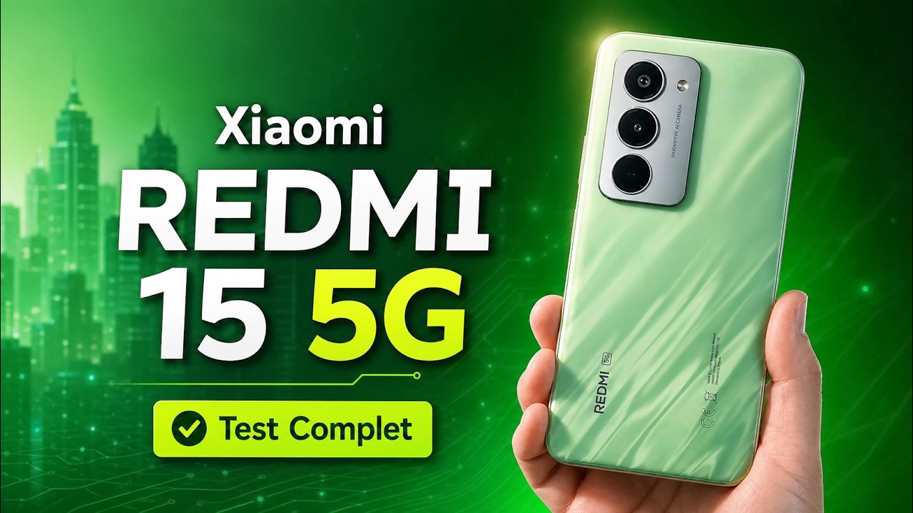 Xiaomi Redmi 15 5G : Le meilleur de la famille ! Test complet