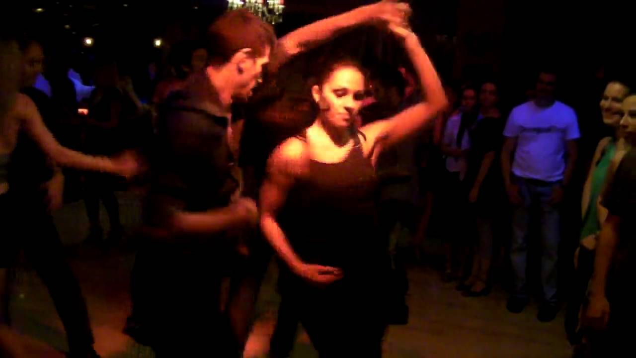 Vanda and Panagiotis Social Dance Salsa in Greece...