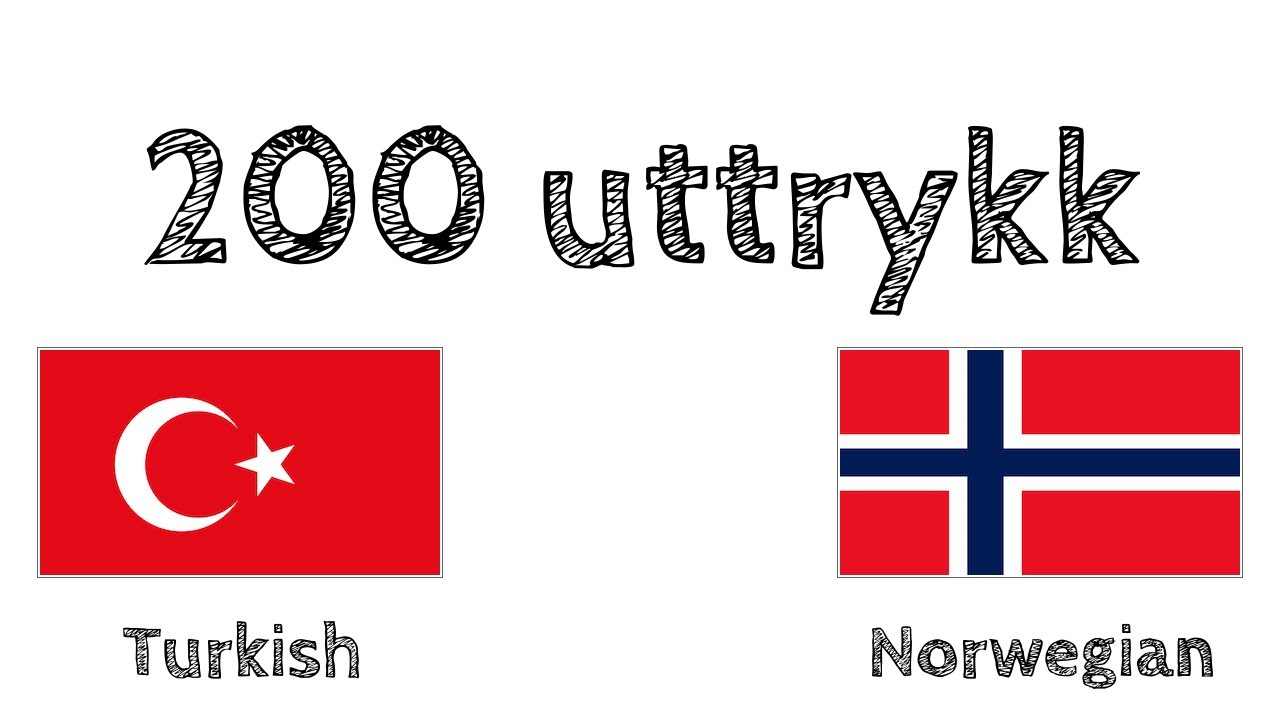 200 uttrykk - Tyrkisk - Norsk