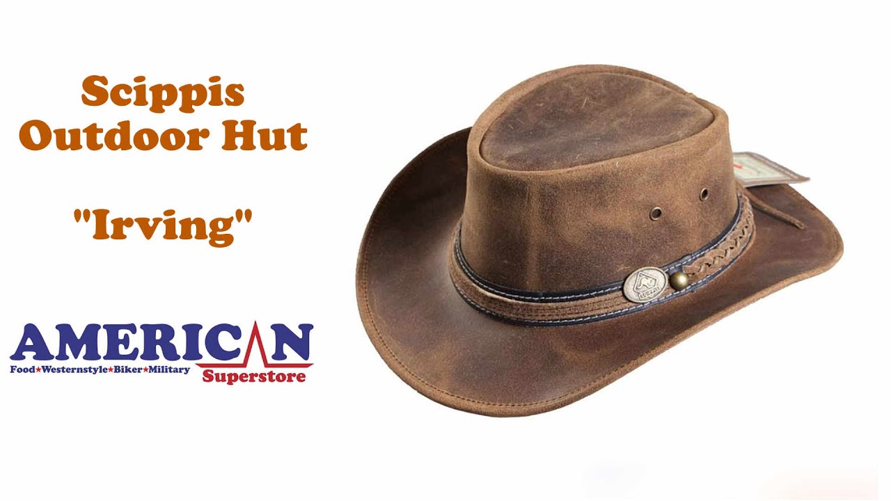 Scippis Outdoor Lederhut "Irving"