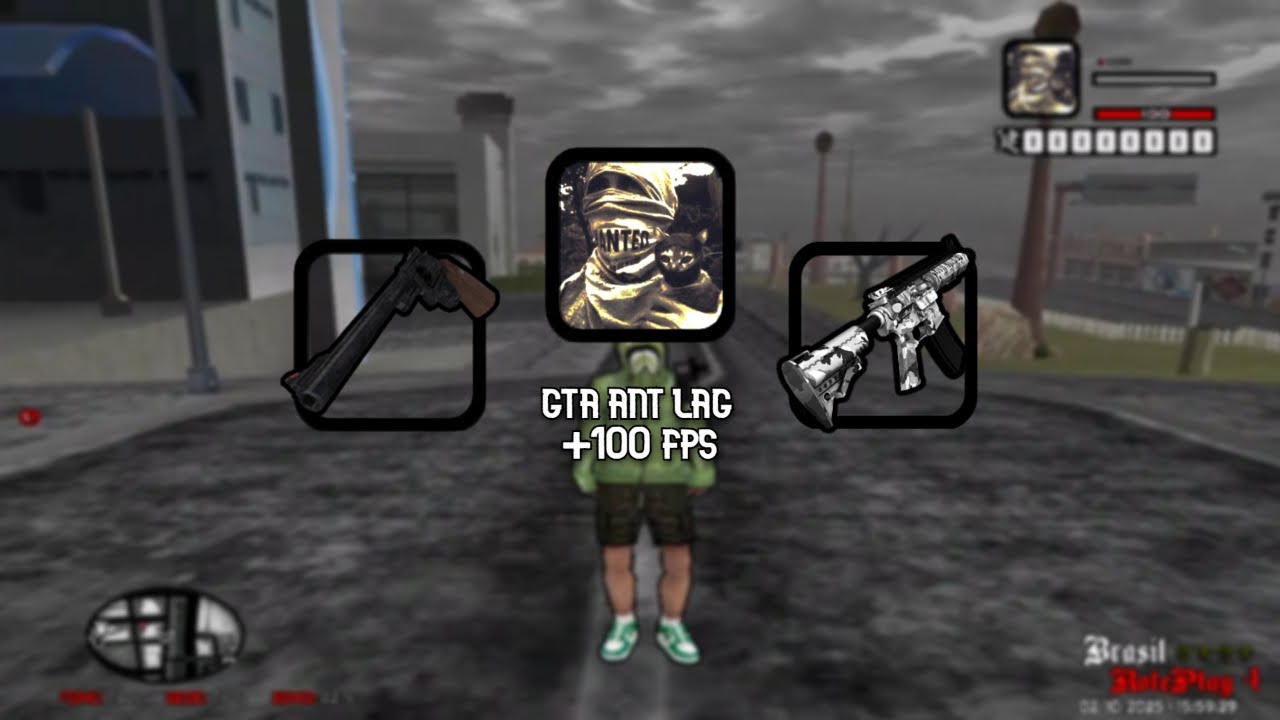 GTA ANT LAG 283MB // COM VOIP // BRP PC/MOBILE