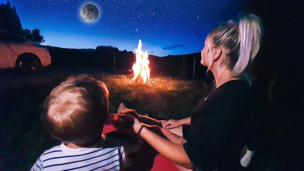 Noč Smo Preživeli Zunaj In ZGODILO SE JE.....