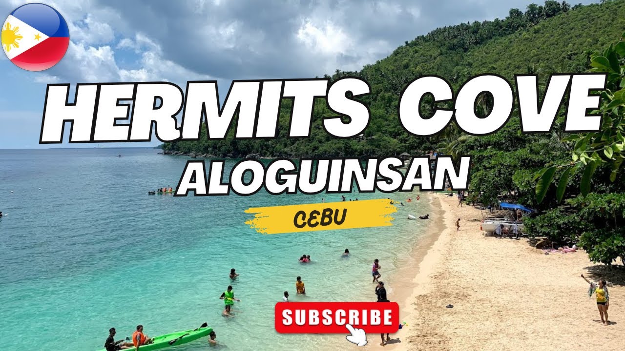 HERMITS COVE🌊🏖️🇵🇭 in Aloguinsan is a Hidden Paradise🤩 | CEBU | 2024