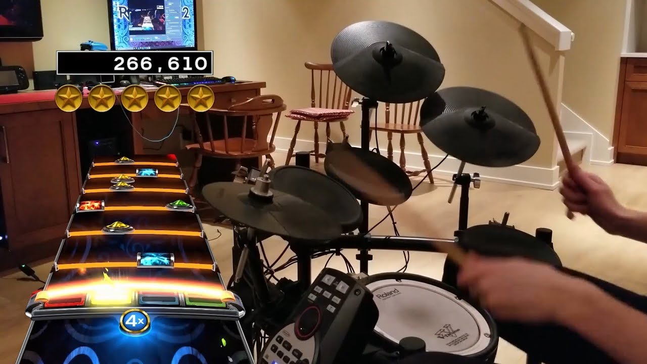 Perfect Insanity by Disturbed | Rock Band 4 Pro Drums 100% FC