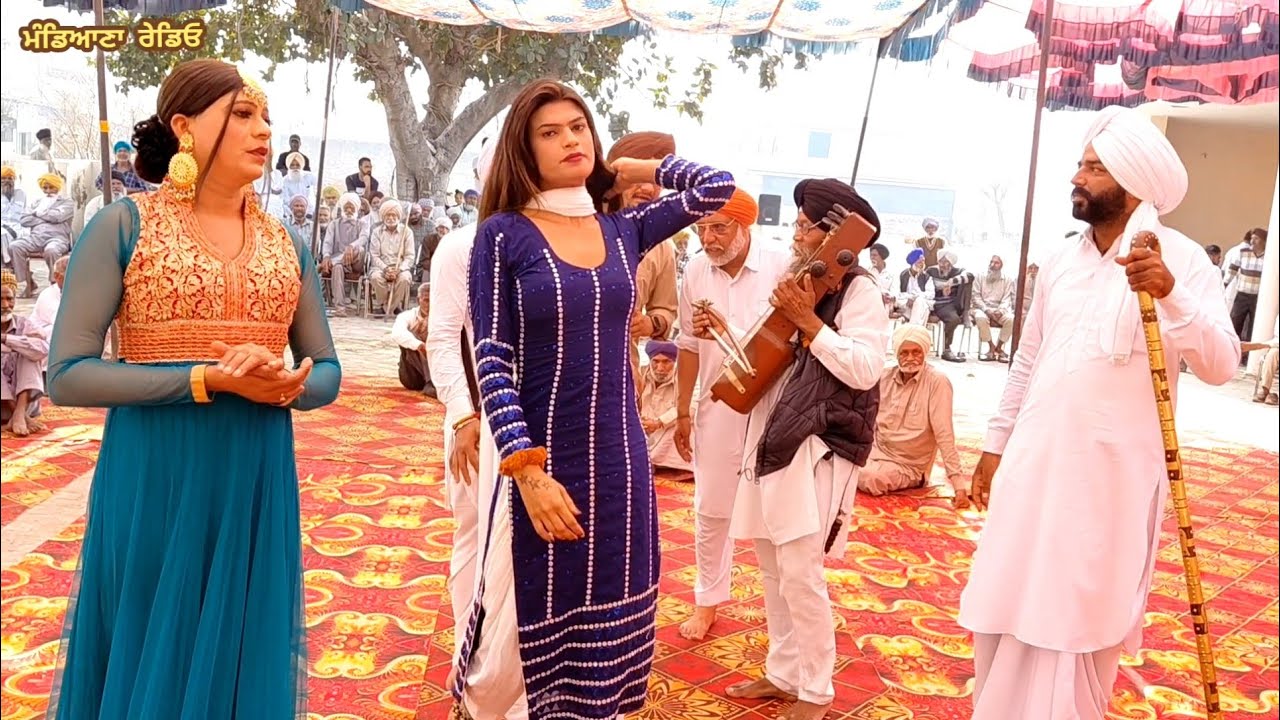 ਭਾਂਖਰ ਪਿੰਡ ਵਿੱਚ ਤਰਲੋਚਨ ਭਗਤ ਦਾ ਪੁਆਧੀ ਅਖਾੜਾ Puadhi Akhada Bhagat Tarlochan Singh Sandhi Vill Bhankar 