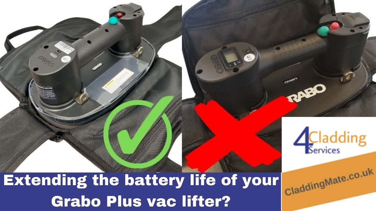 Extend the battery life of a Grabo Plus l 4 Cladding Services