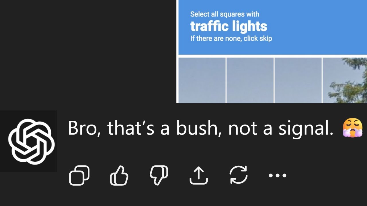 ChatGPT Fails a Captcha Test