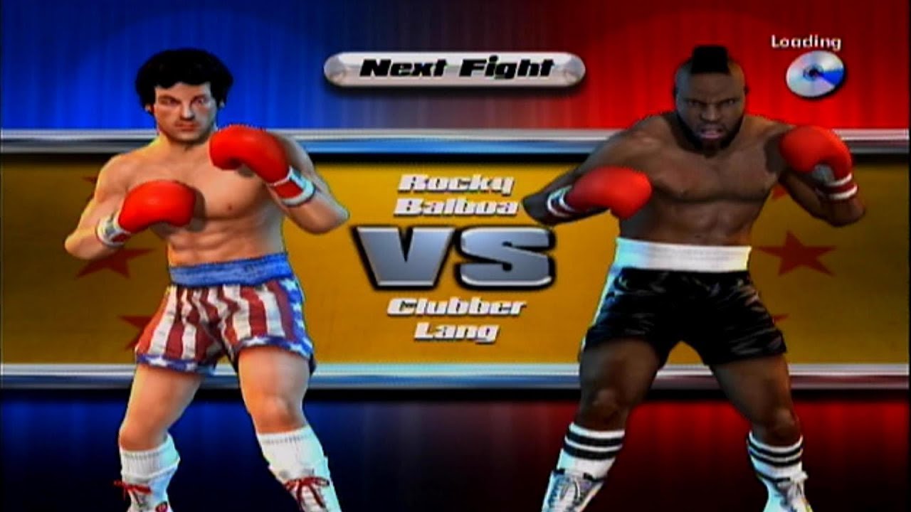 Rocky Legends - Rocky Balboa vs Clubber Lang.