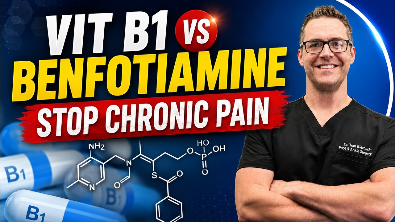 ⚠️Vitamin B1 Thiamine vs. Benfotiamine [STOP Chronic Pain]