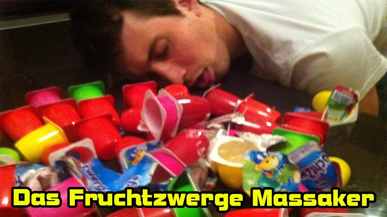Wolverous vs. Pippoholic: Das Fruchtzwerge Massaker (Wer kann schneller 20 Fruchtzwerge essen?)