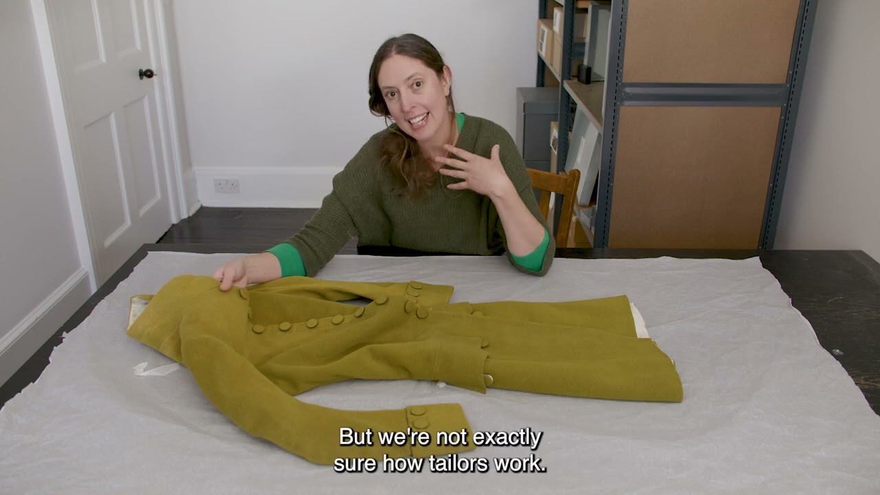 Late 18th Century Menswear - The Rev. John Parkinson's Green Wool Coat