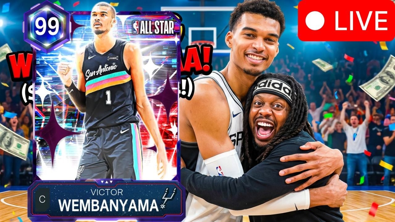 GOT DARK MATTER VICTOR WEMBANYAMA — GAMEPLAY IS INSANE NBA 2K26 MYTEAM