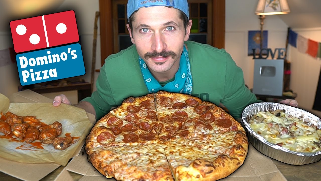 How Does Domino's Taste After Two Days Not Eating? Pizza, Wings & Pasta.