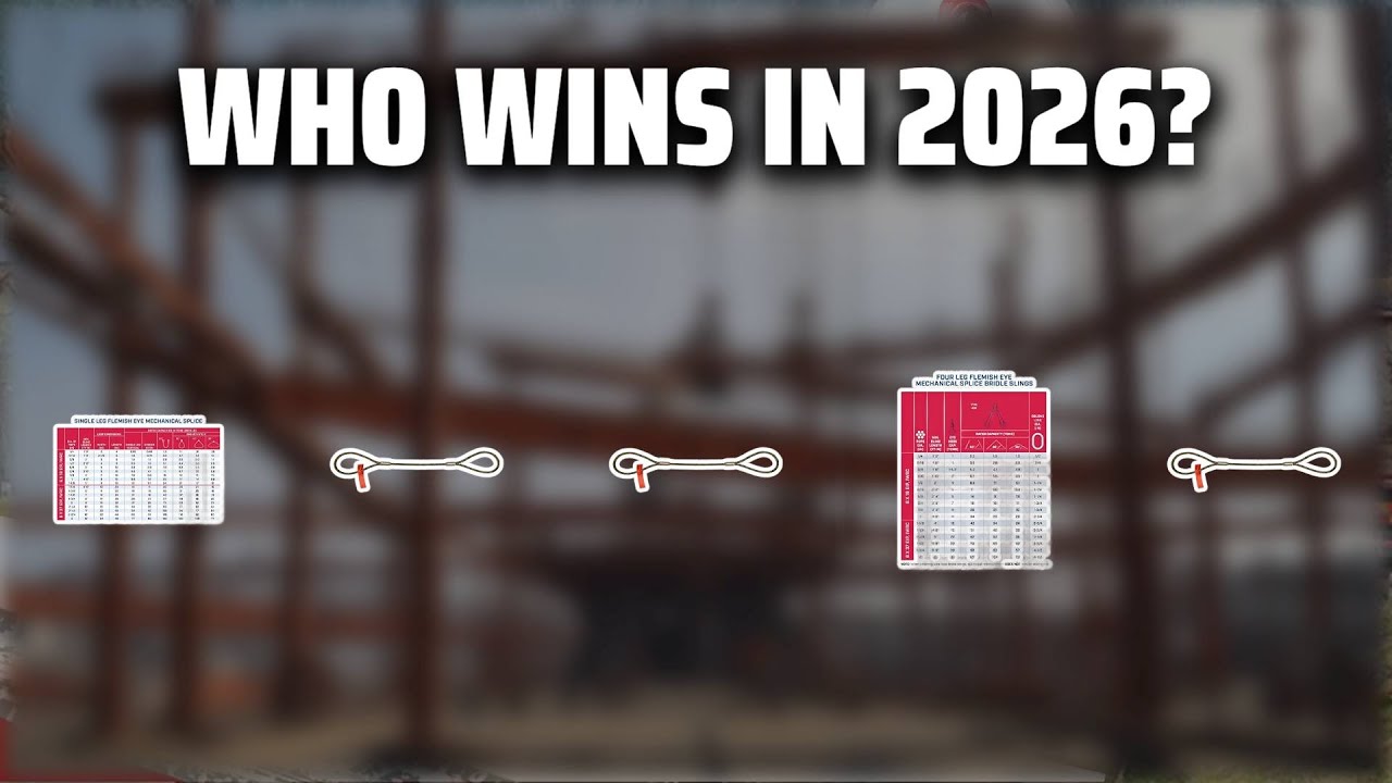 Топ-5 лучших тросовых строп 2026 года — обязательно посмотрите перед покупкой!