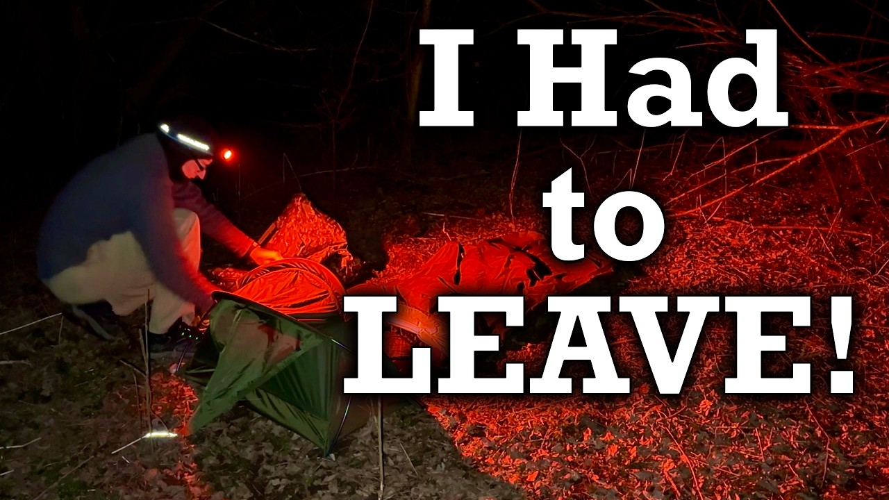 Stupid Idea: My Stealth Camp Was Spotted! (Scary Solo Wild Camp Encounter!)