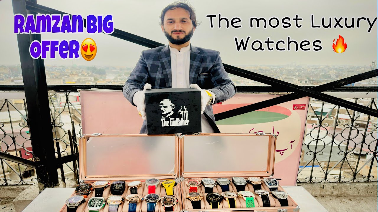 Most Luxury Watches In Ramboo khan :Brand In Rawalpindi 🔥|| Ramzan Big Offer 😍💫