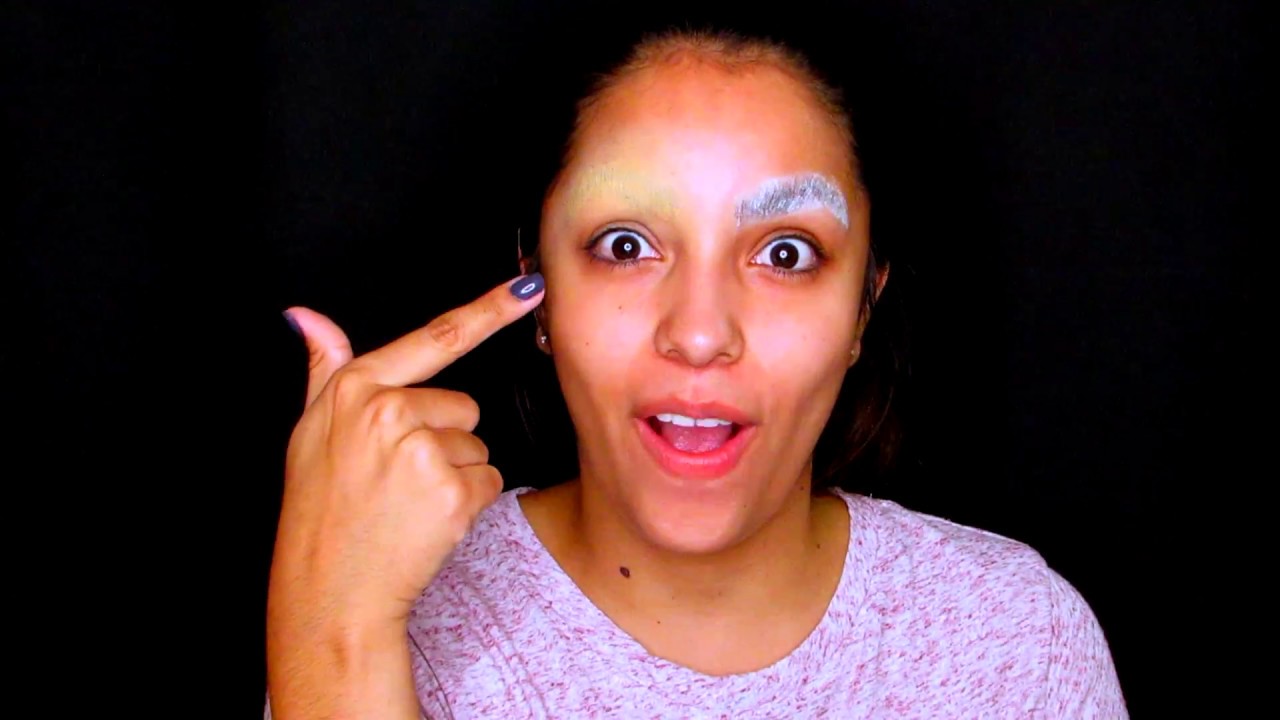 TAPA TUS CEJAS SÚPER FÁCIL CON MAQUILLAJE 😱