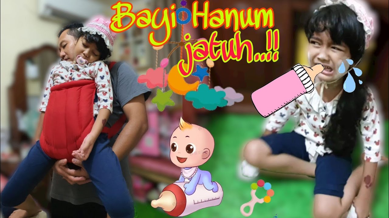 Gendong Pah..!! 🤗 Bayi Hanum Terbangun Dari Tidurnya | Drama Parodi Anak Lucu Jadi Bayi