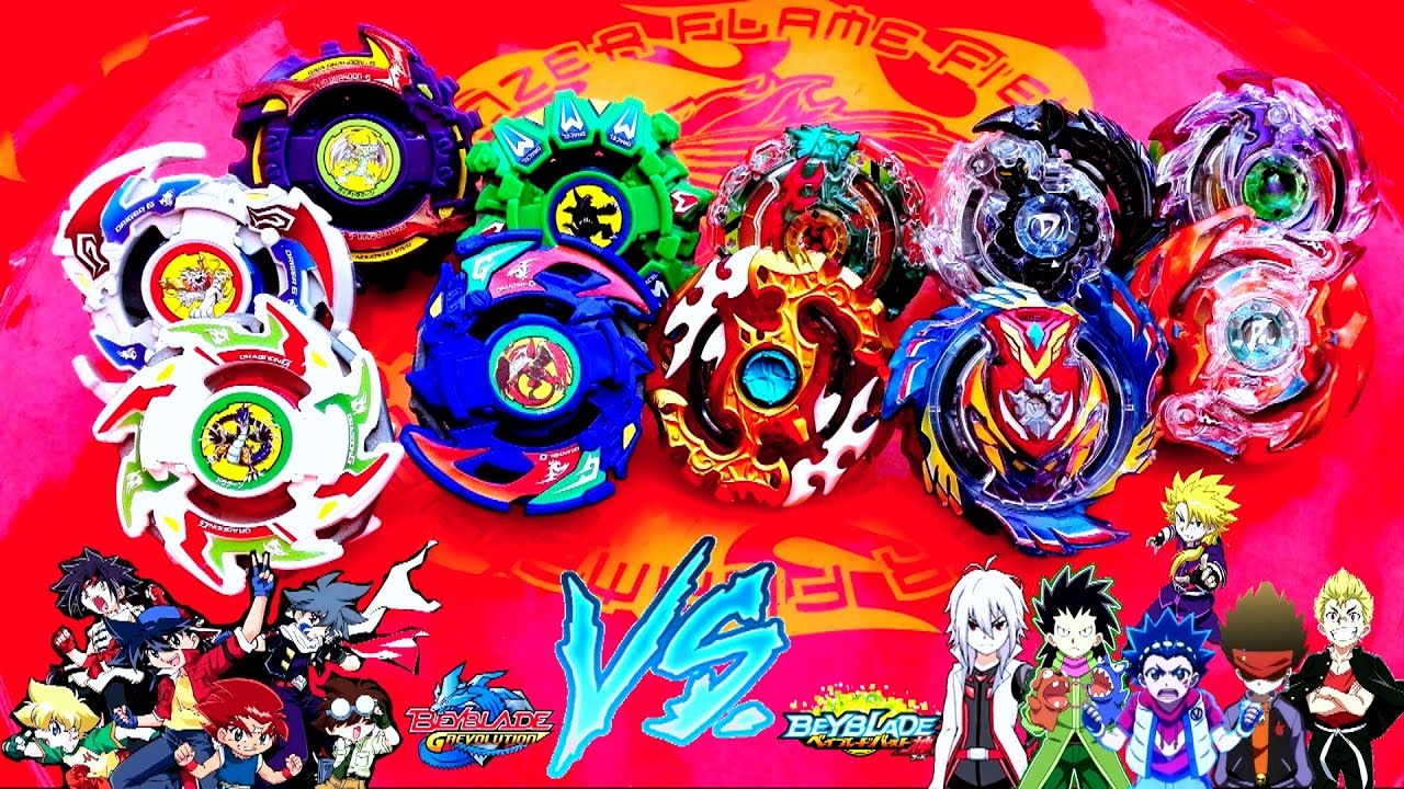 Bladebreakers VS God Beigoma Academy -TEAM BATTLE- Beyblade Burst Evolution!神 米駒学園 vs 爆転シュートベイブレードG