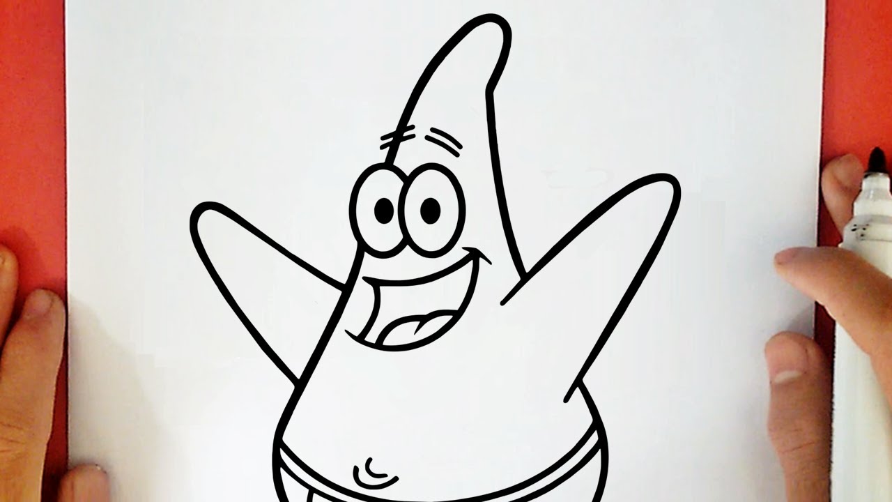 HOW TO DRAW PATRICK STAR