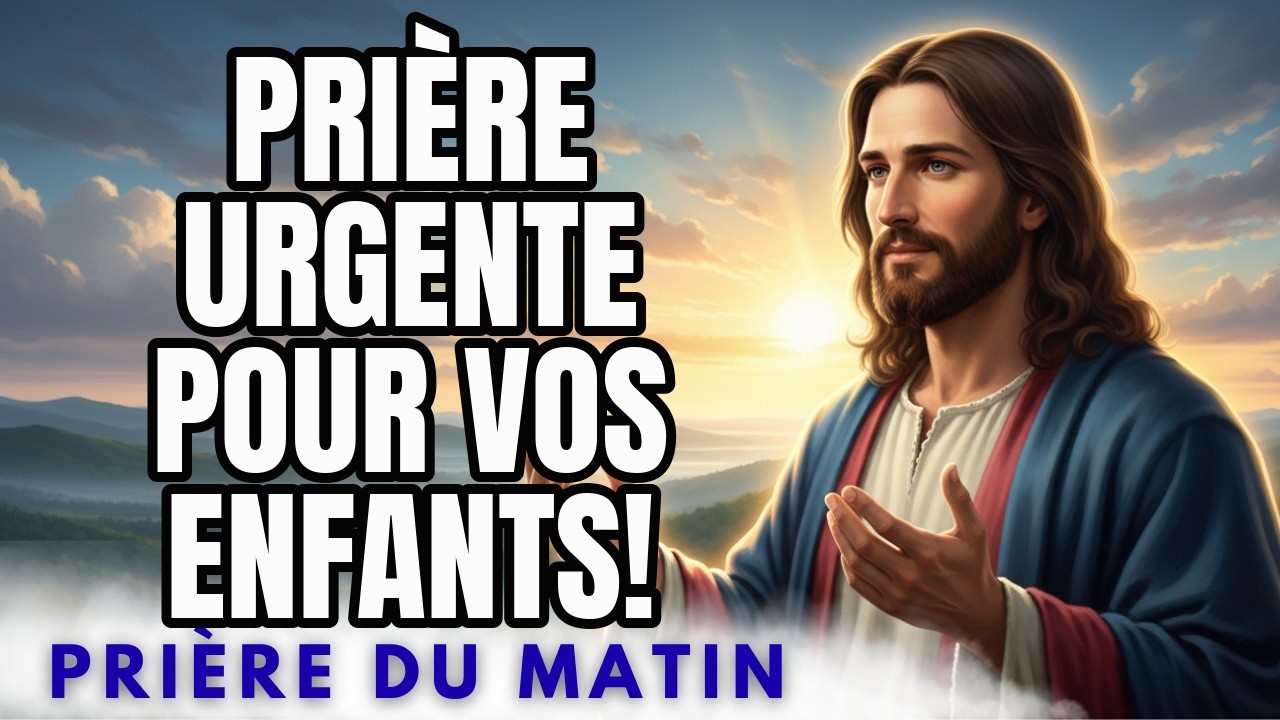 Unissez-vous pour prier : Protection, guidance et amour pour vos enfants | Prière du matin