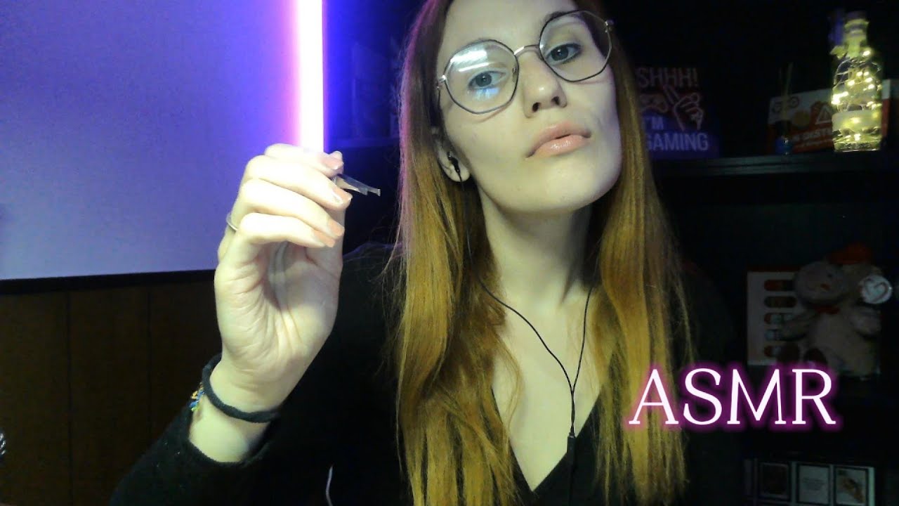 ASMR - Prelevo i tuoi pensieri con tanti visual triggers