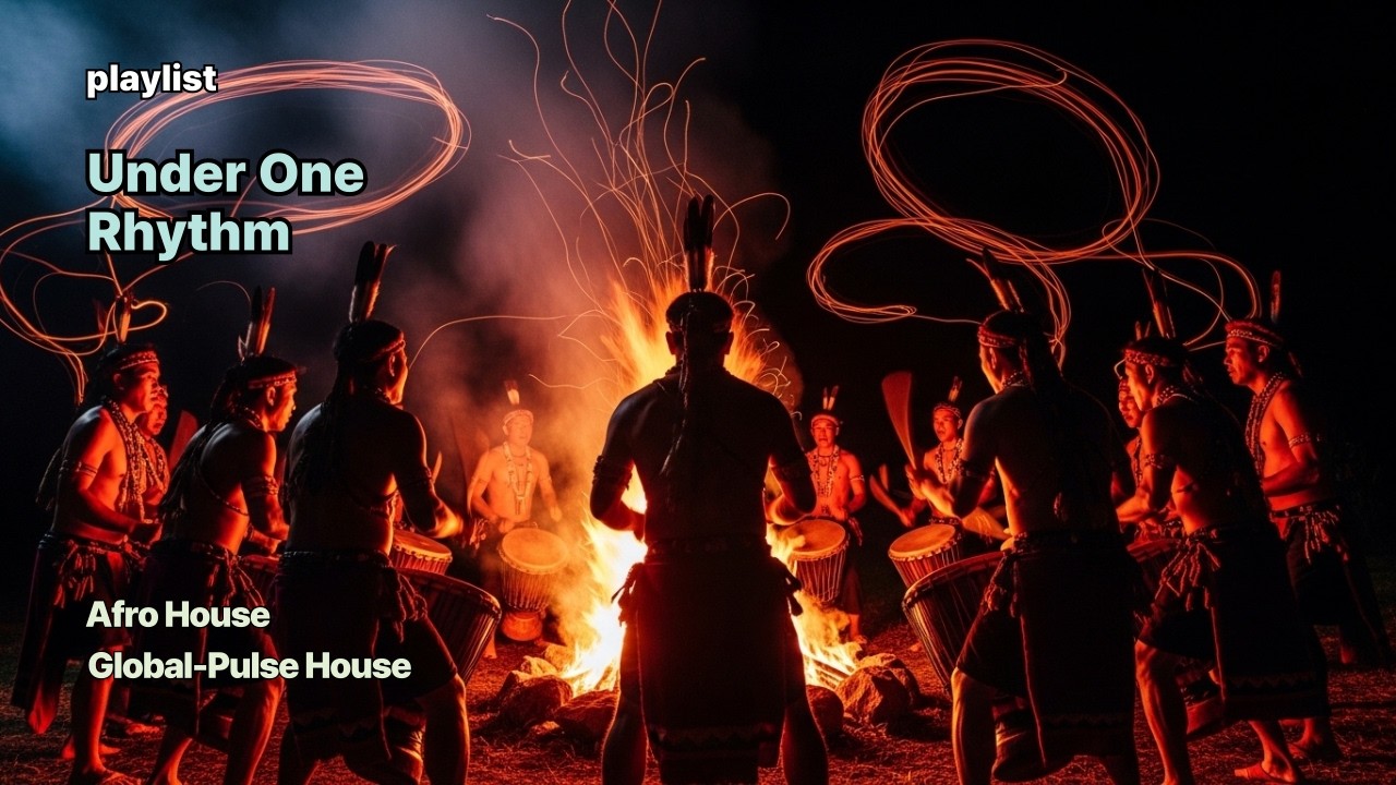 🎧Afro House / Global-Pulse House🎧Title: “Under One Rhythm”🎵tribal African percussion, organic drums
