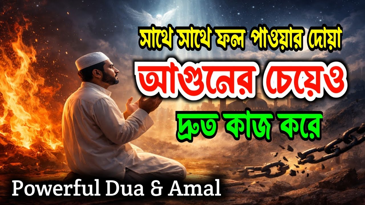 যে আমল আগুনের চেয়েও দ্রুত কাজ করে 🔥 | সাথে সাথে আল্লাহর গায়েবি সাহায্য | Powerful Amal