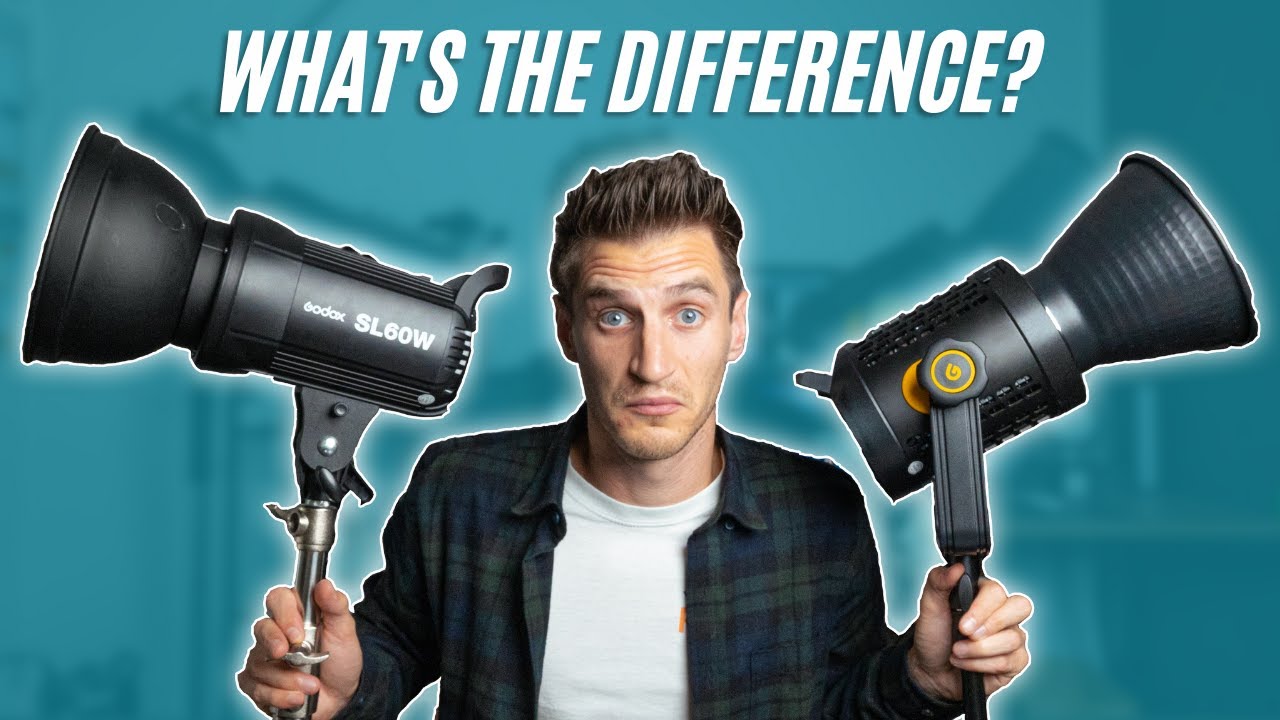 Godox SL60w vs Godox UL60 LED Video Light comparison